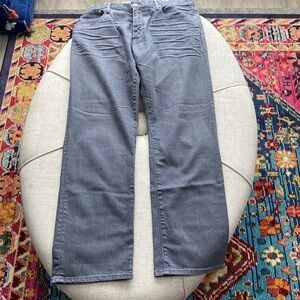 MEN’S Gap Standard Sacco Grey Jeans Size 35 x 32